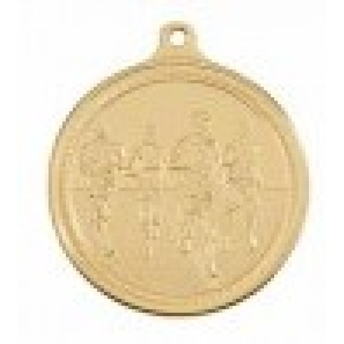 ENDURANCE RUNNING ATHLETICS MEDAL - 50MM - GOLD